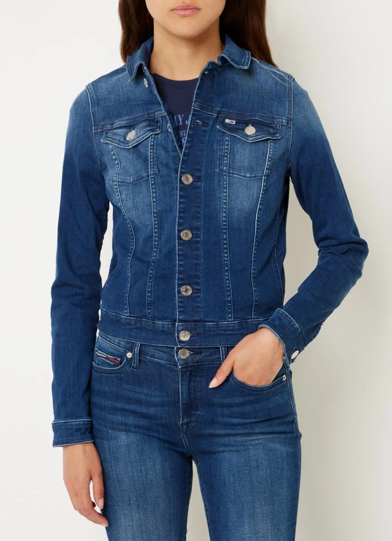 Tommy Hilfiger traper jakna s džepovima na prsima i logotipom