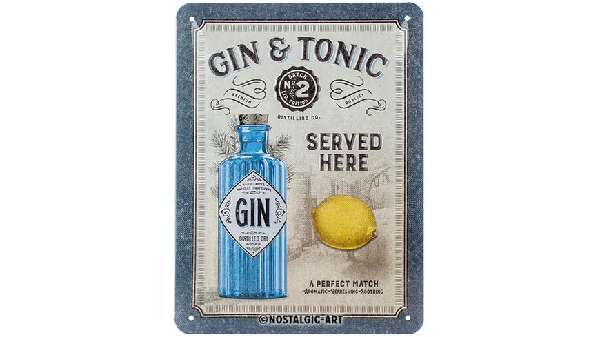 Nostalgic-Art Blechschild 15 x 20 cm 