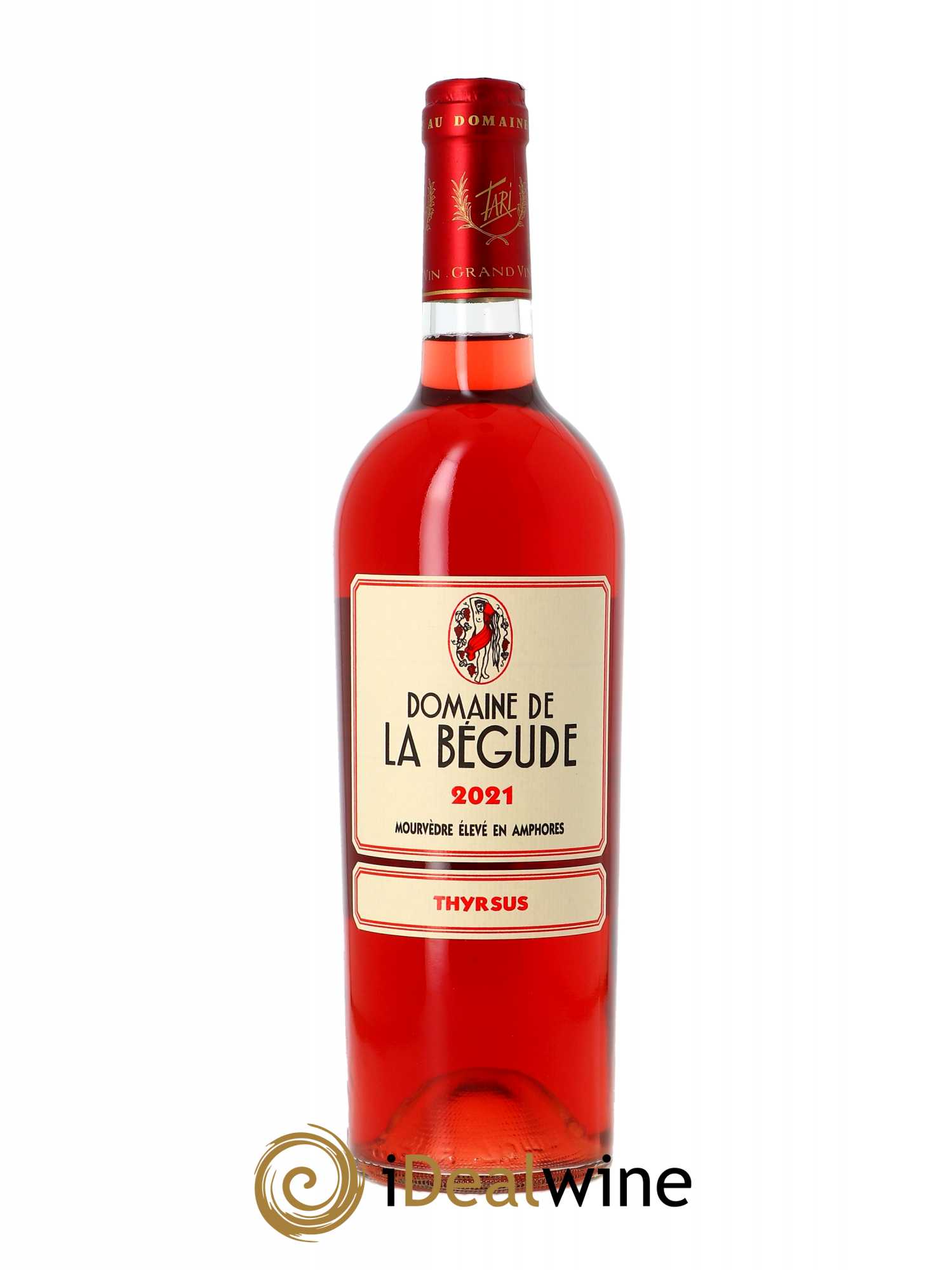 IGP Méditerranée La Bégude Thyrsus  2021 - Lot de 1 Bouteille