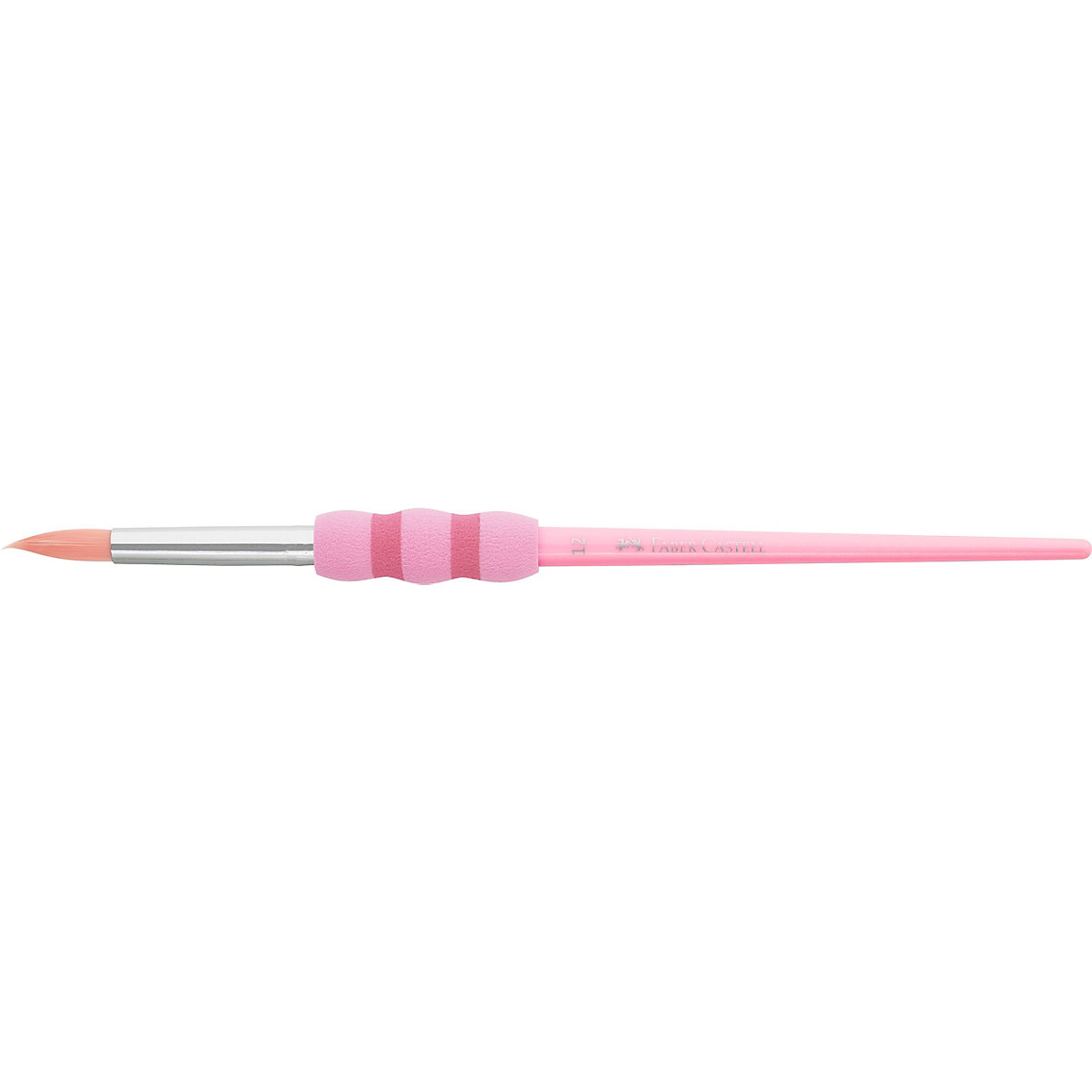 Schulmalpinsel Pastell mit Softgriff, 4 Stärken
