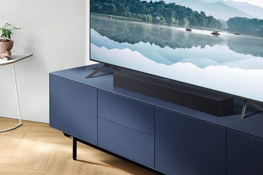 Samsung HW-C410G Soundbar (40 W, 2.0-Kanal Sound System,Integrierter Subwoofer,Surround Sound Expansion)