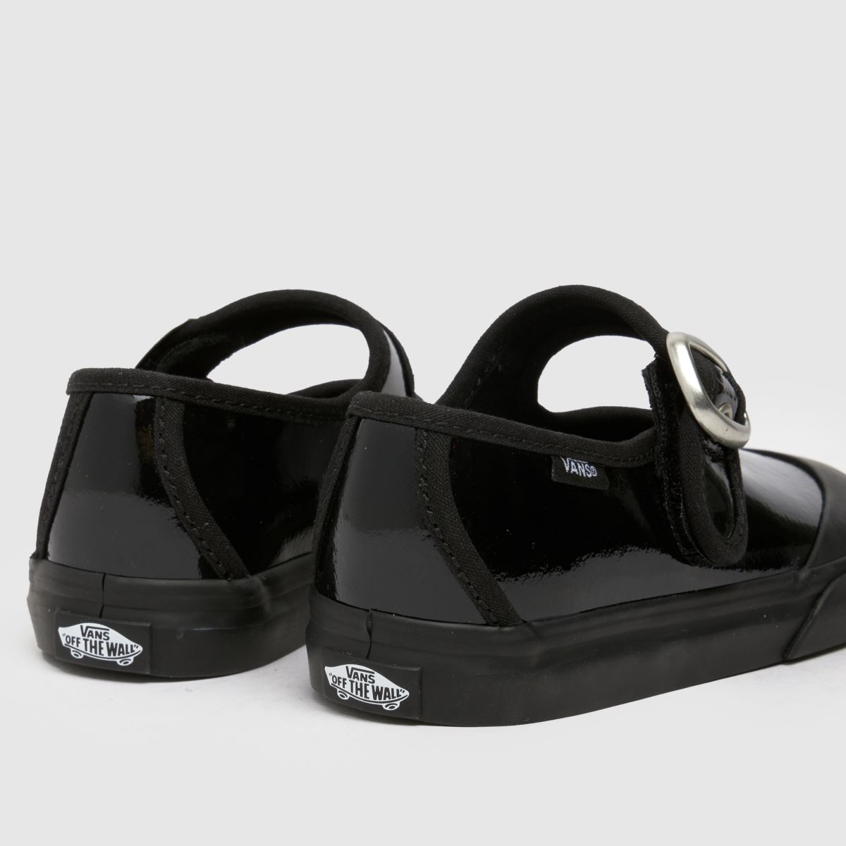 Vans svarta Mary Jane-skor för flickor