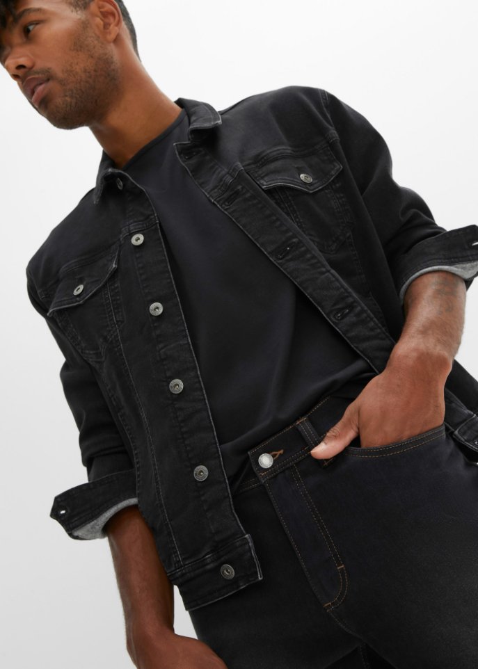 Regular Fit Stretch-Thermojeans, Straight