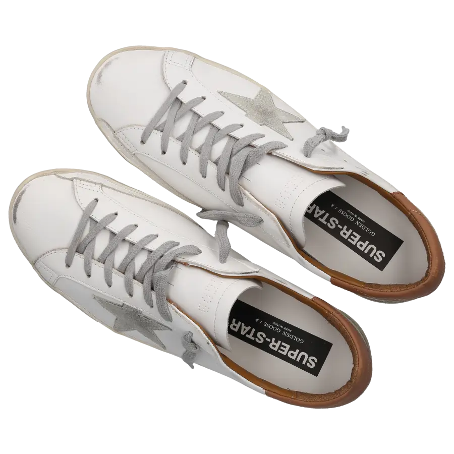 Golden Goose - Sneaker low SUPER-STAR Kalbsleder - weiß