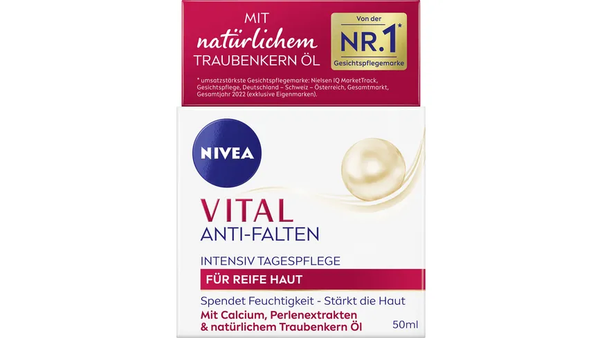 NIVEA VITAL Anti-Falten Intensiv Tagespflege für Reife Haut 50 ml