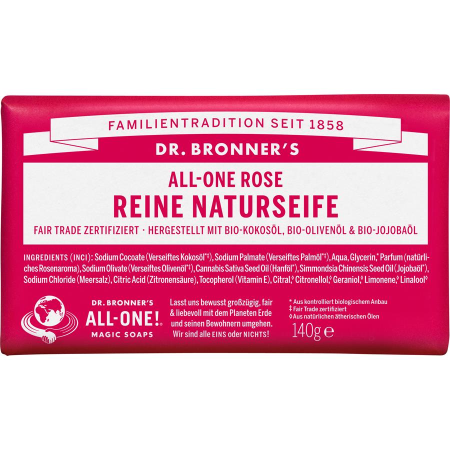 All-One Rose Reine Naturseife