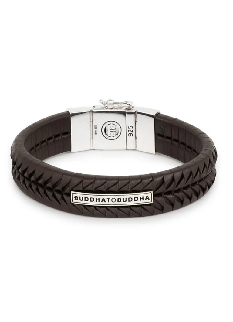 Buddha to Buddha  Komang armband van leer