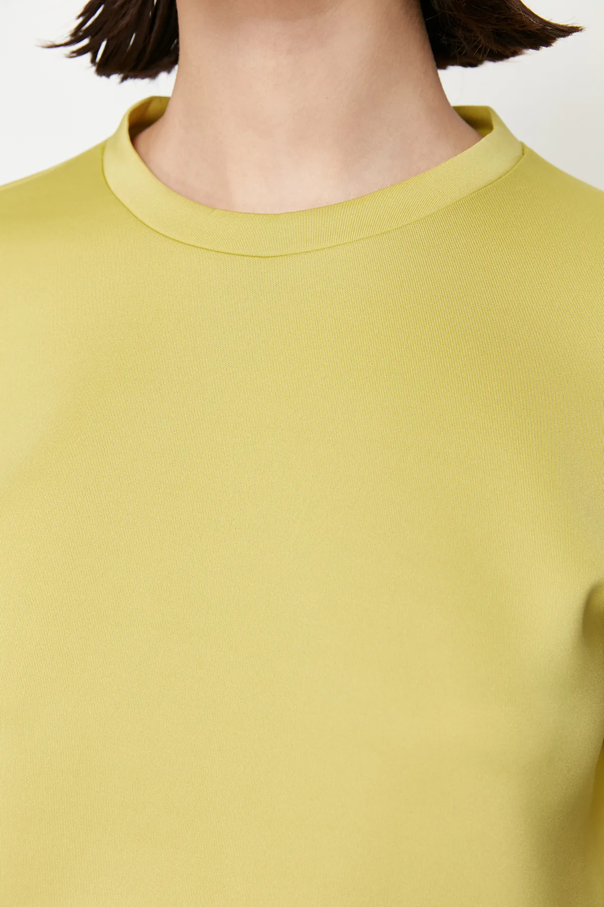 Trendyol Modest  Grüner schlichter Strick-Sweatrock-Anzug für Taucher/Taucher TCTSS24US00039