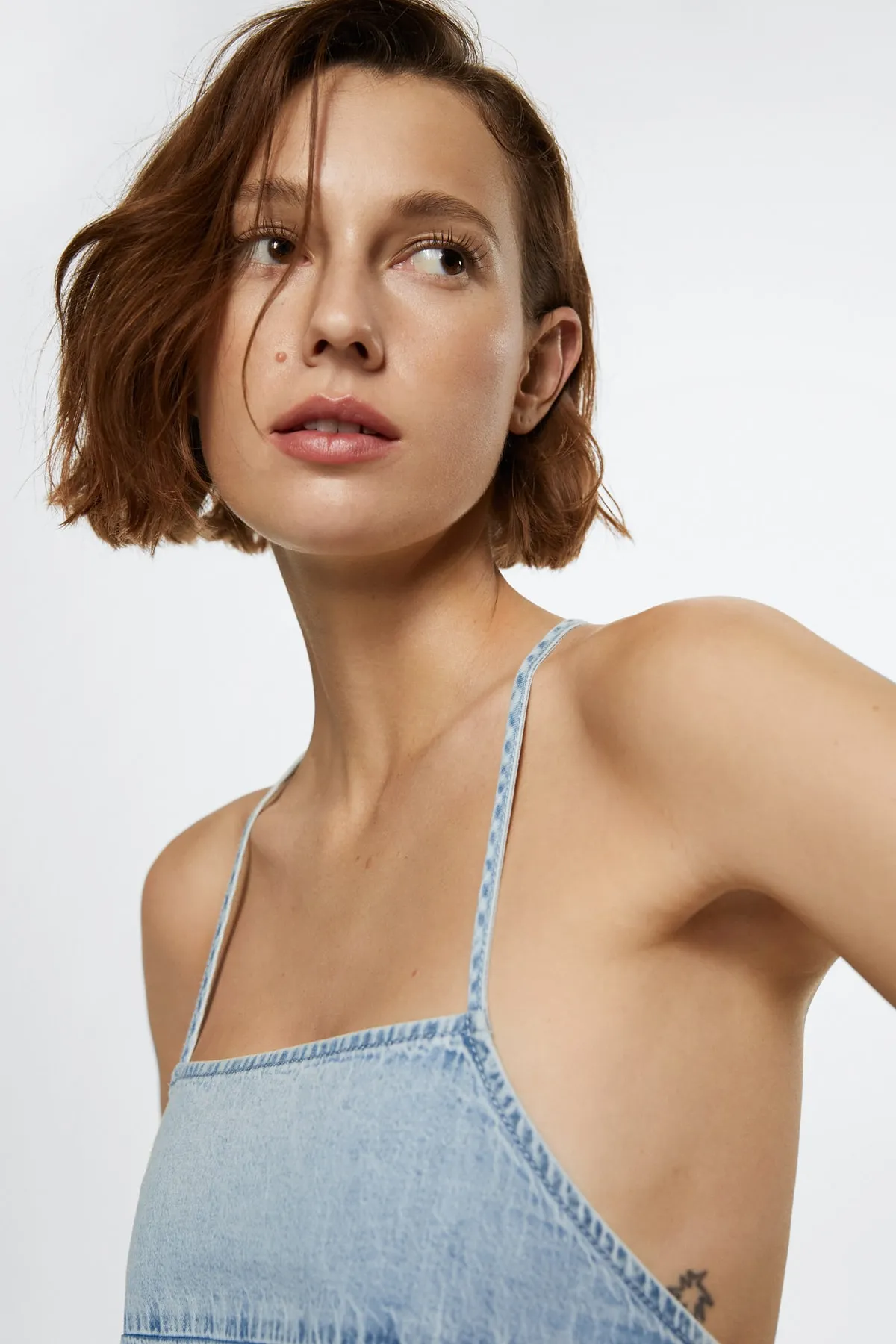 MANGO  27018647 Damen/Mädchen Hellblau