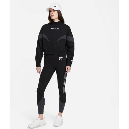 DAMEN SWEATSHIRT AIR FLC MOCK LS