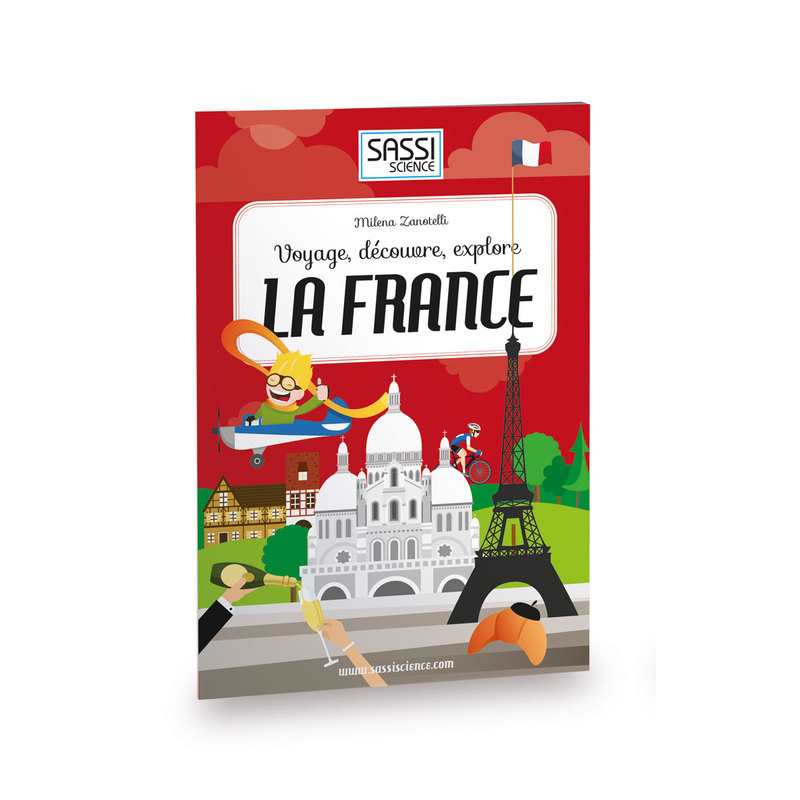 Puzzle découverte de la France et son livret Sassi