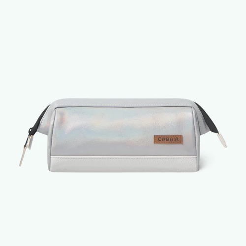 School pencil case Rue le Bastard iridescent white