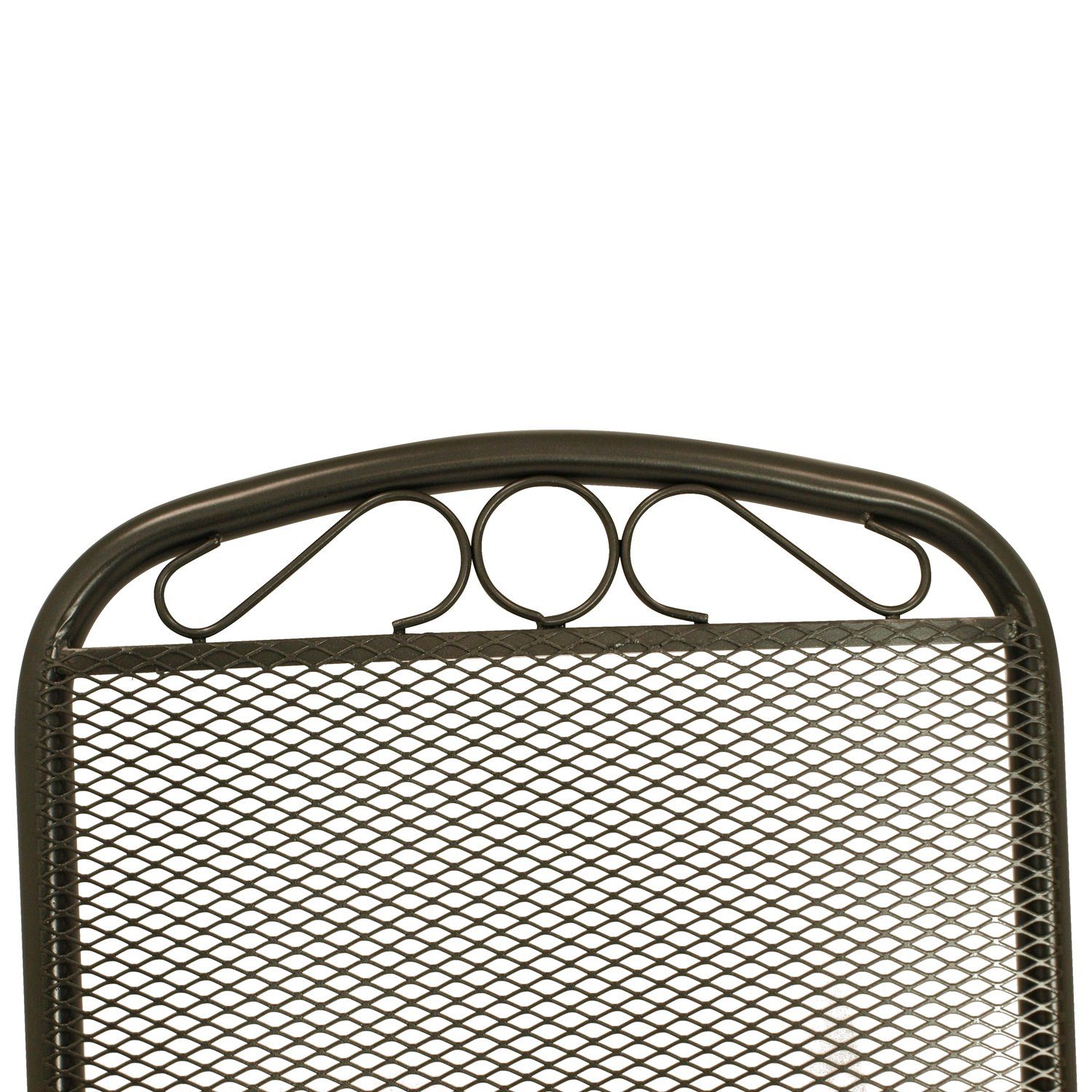 DEGAMO Garten-Essgruppe CLASSIC, (7-tlg), (6x Sessel 1x Tisch), Stahl und Streckmetall anthrazit