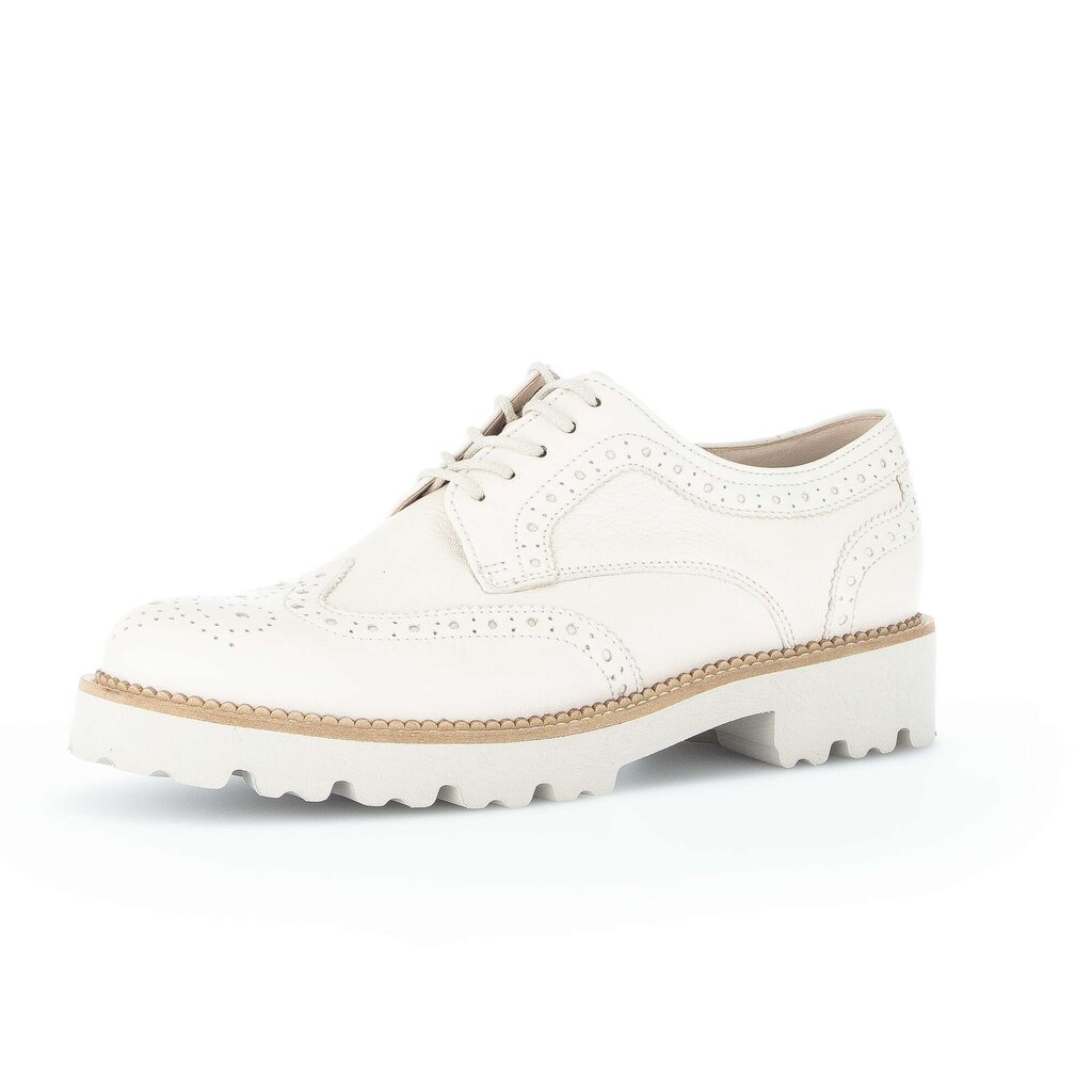 Gabor fashion Schnürschuh beige