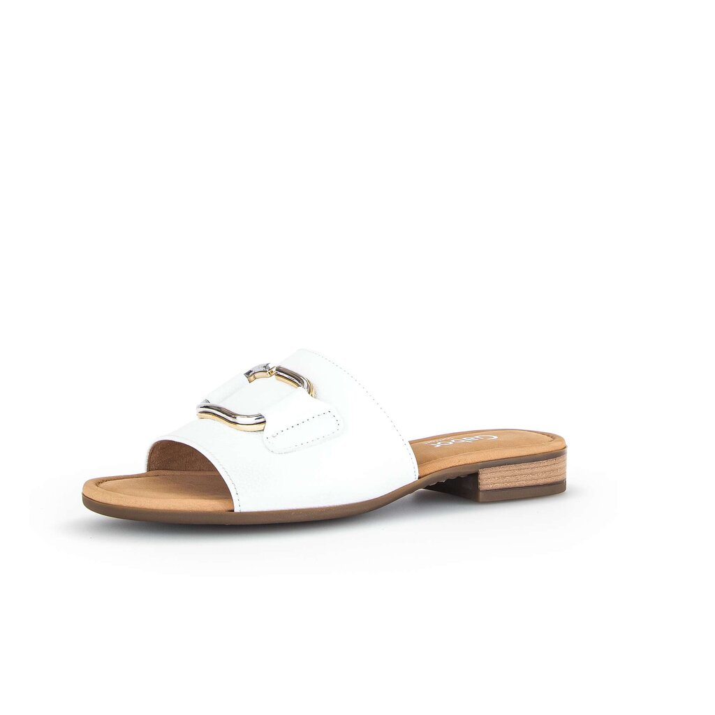 Gabor comfort Pantolette weiß