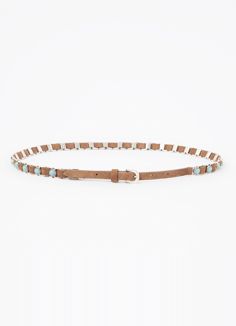 ba&sh Beryl suede belt