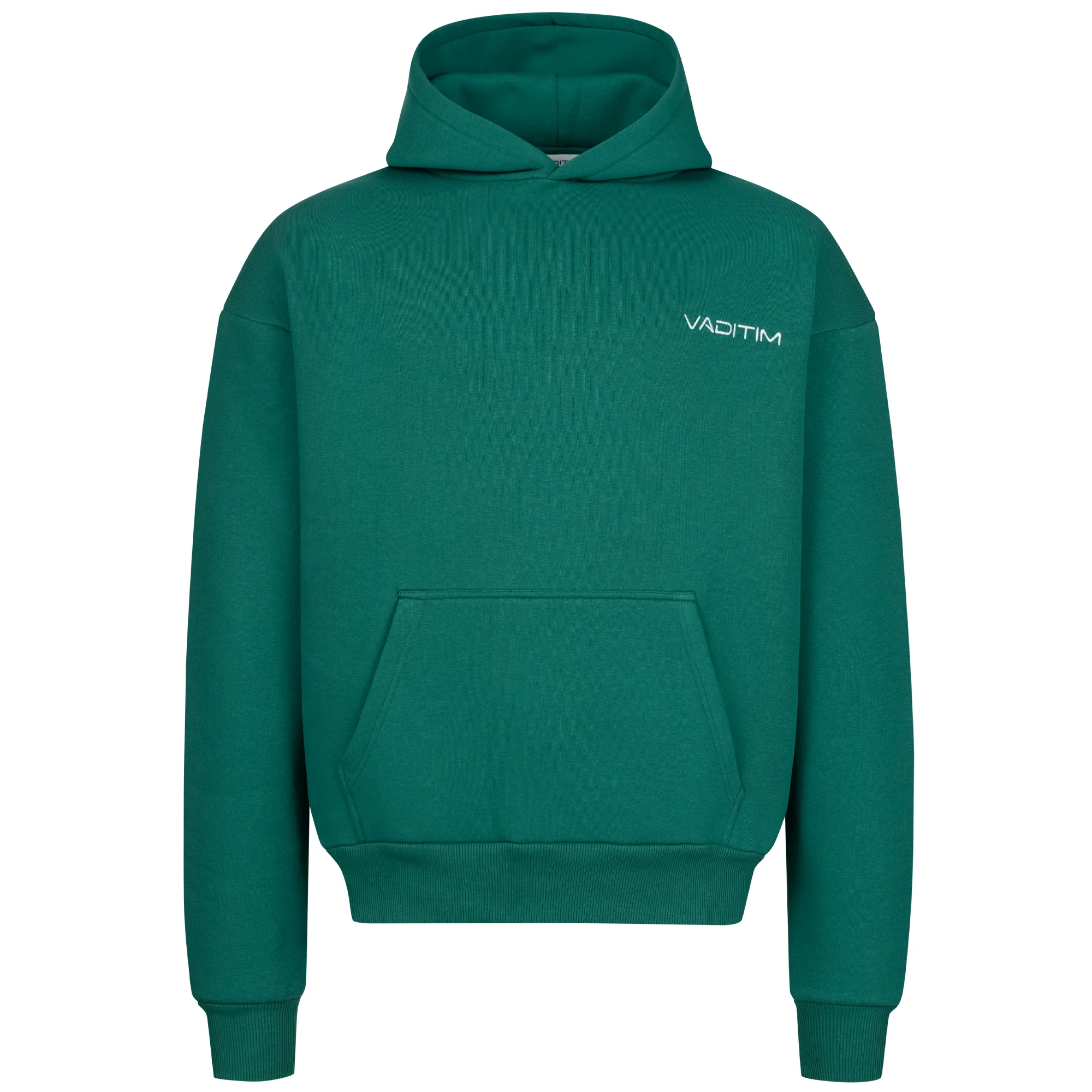 DARK GREEN VADITIM BASIC HOODIE