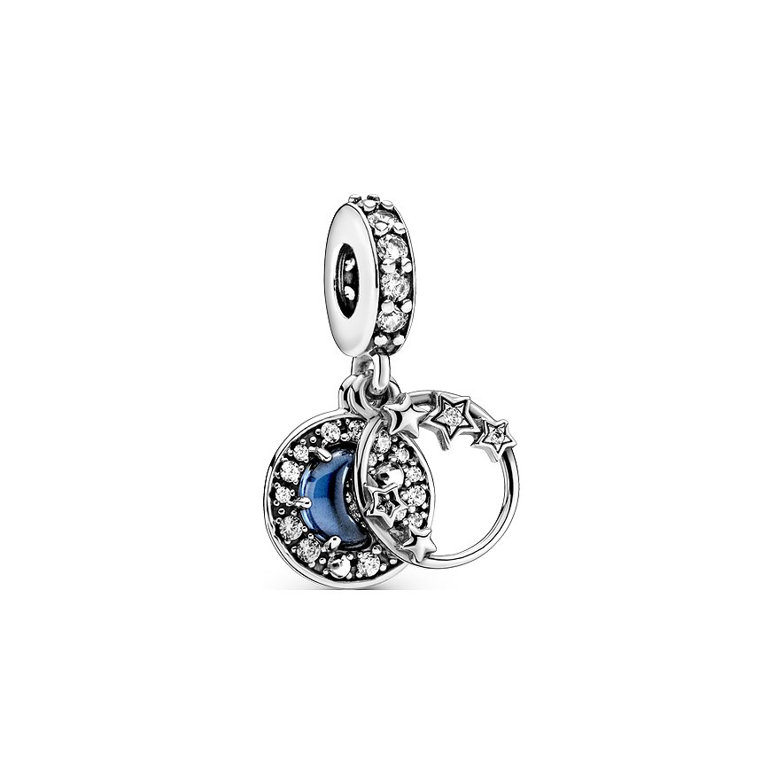 Pandora Charm Moments Blauer Nachthimmel Halbmond & Sterne