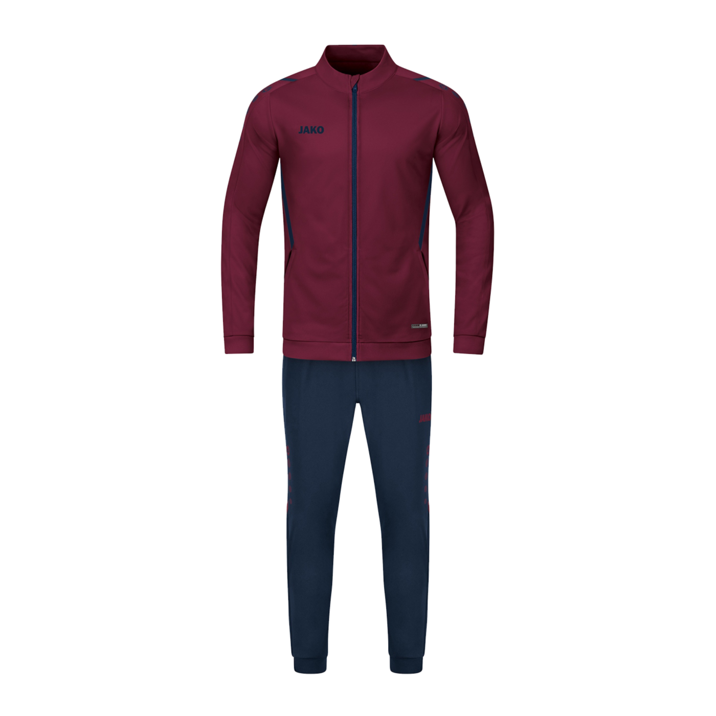 JAKO Challenge Trainingsanzug Rot Blau F132