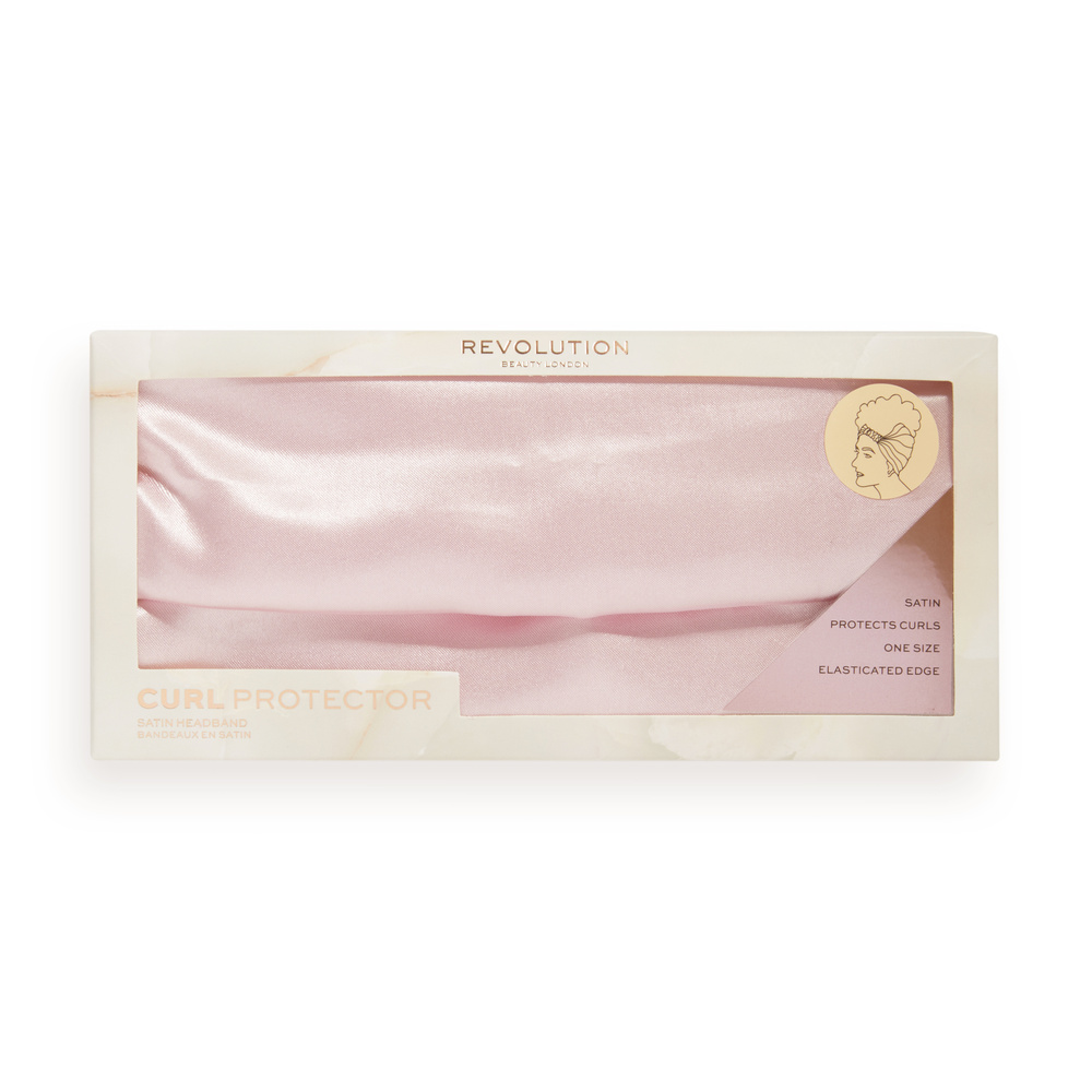 revolution hair Revolution Haircare Satin Headband Pink Bandeau