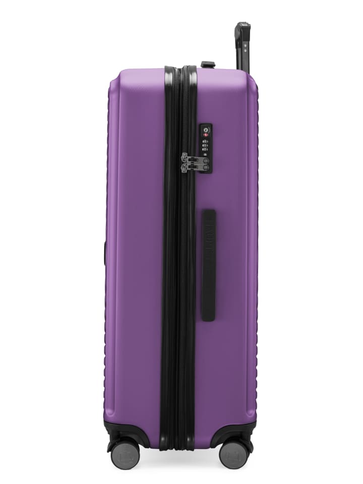 Hauptstadtkoffer Mitte - Großer Reisekoffer Trolley 77cm XXL Erweiterung TSA 130L in Aubergine günstig kaufen L