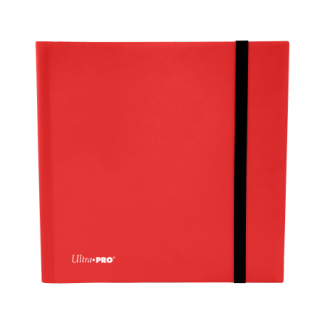 UP - Eclipse PRO 12-Pocket Binder - Apple Red