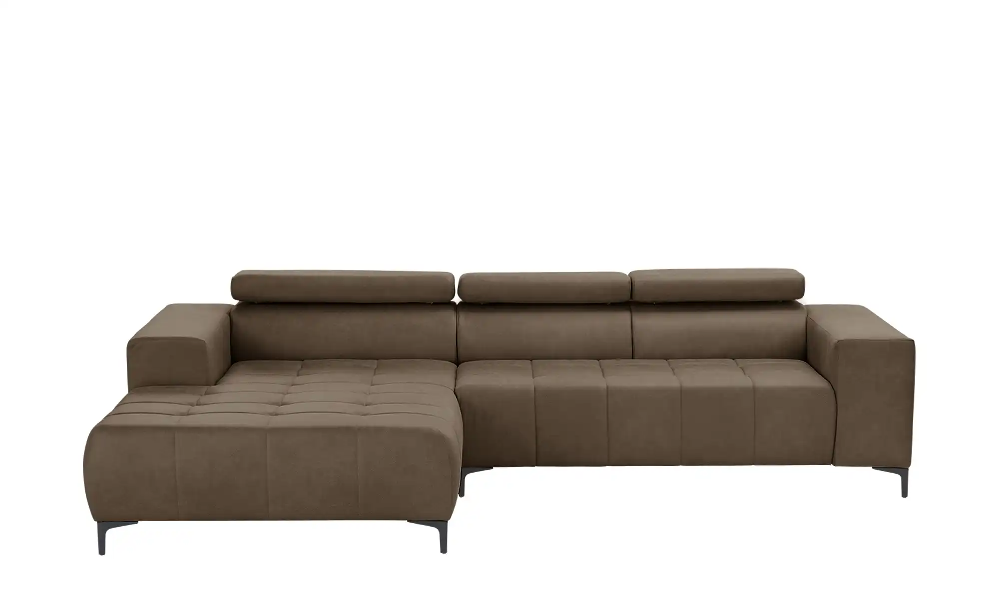 Twist Ecksofa aus Mikrofaser Caro