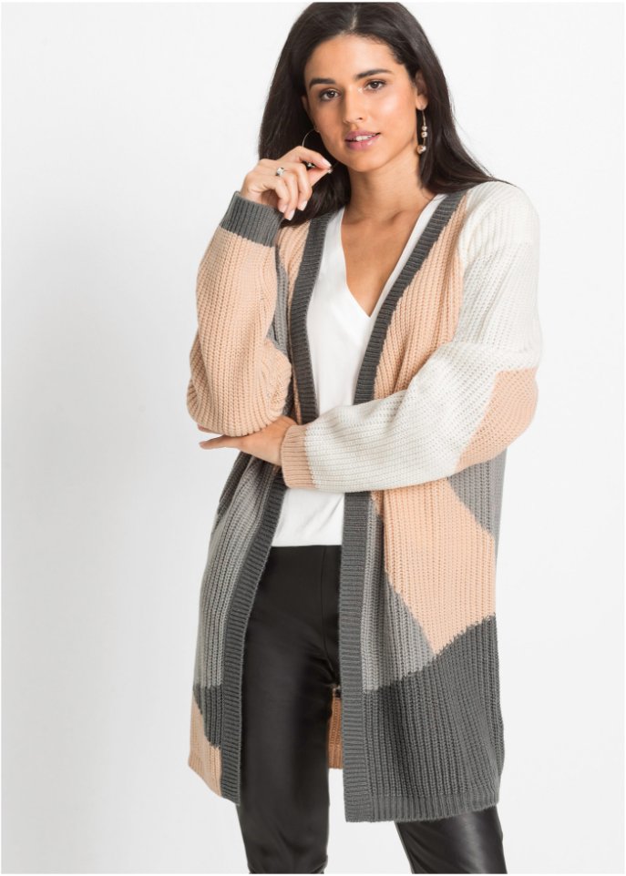 Oversize-Strickjacke
