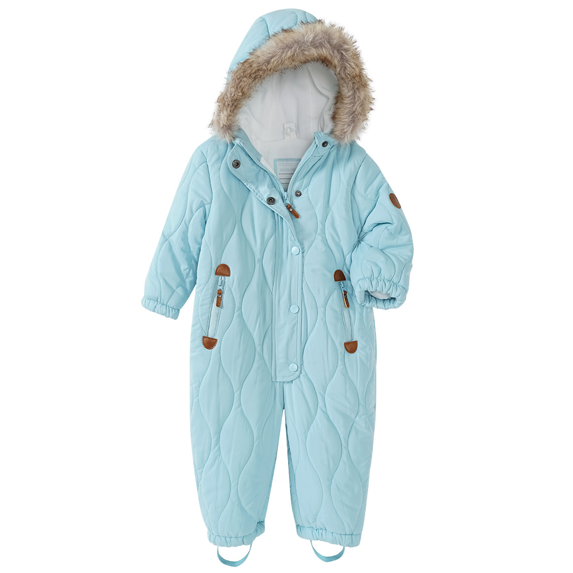 Baby Winteroverall mit Fellimitat