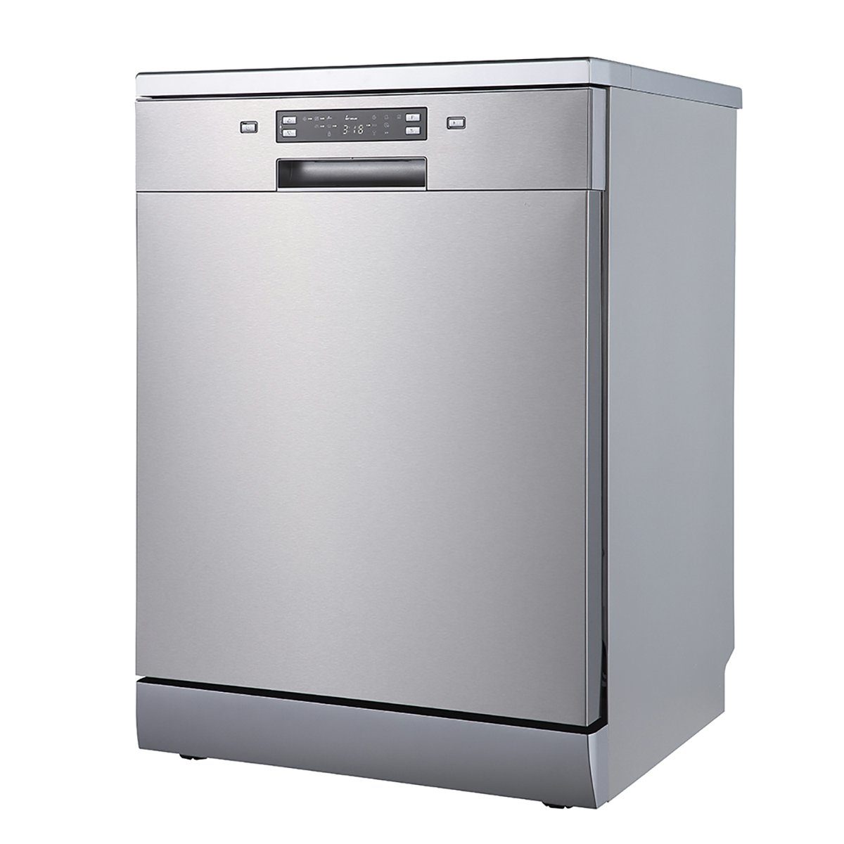 KKT KOLBE Standgeschirrspüler, DW614FS, 10 l, 14 Maßgedecke, 60cm / Edelstahl / AquaStop / 7 Programme / 14 Maßgedecke