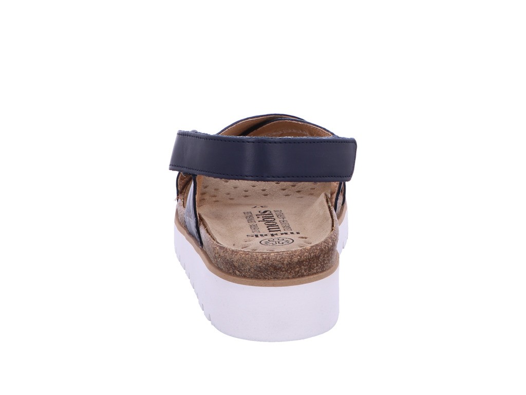 MEPHISTO Plateau Sandalen blau