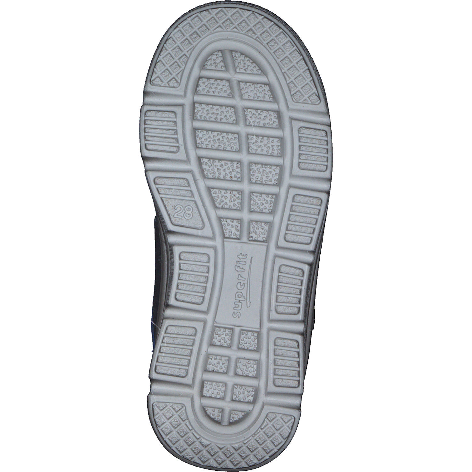 Superfit MARS 09086, Stiefeletten (Kinder), Kinder, Blau/Hellgrau