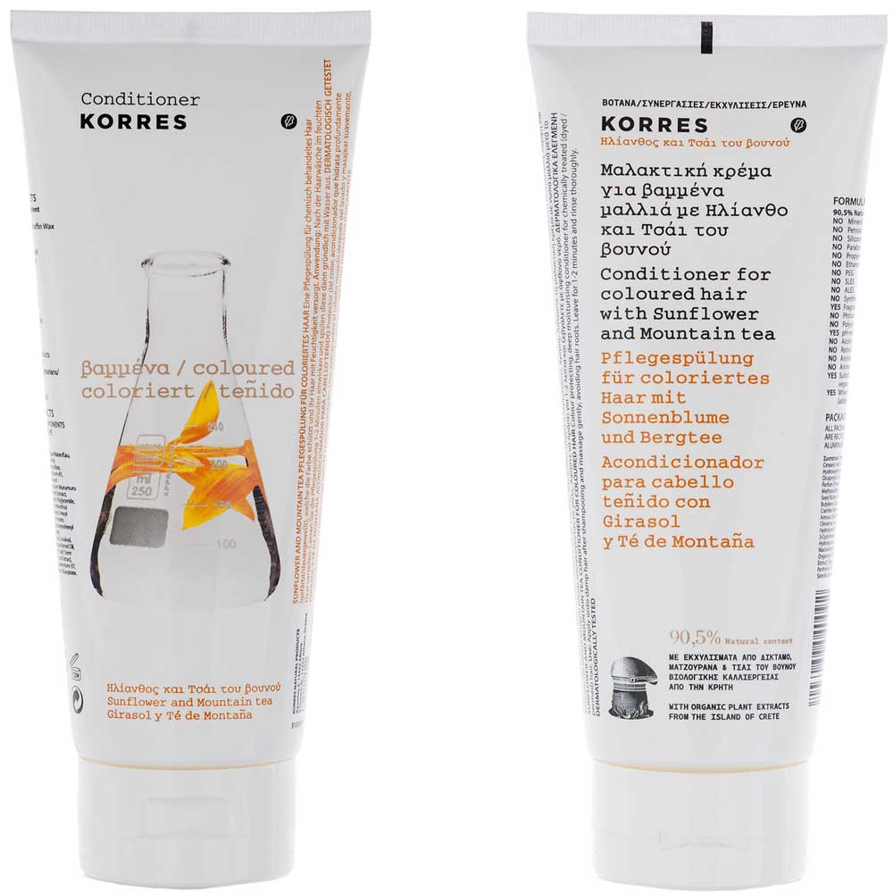 Korres Sunflower & Mountain Tea Conditioner 200 ml