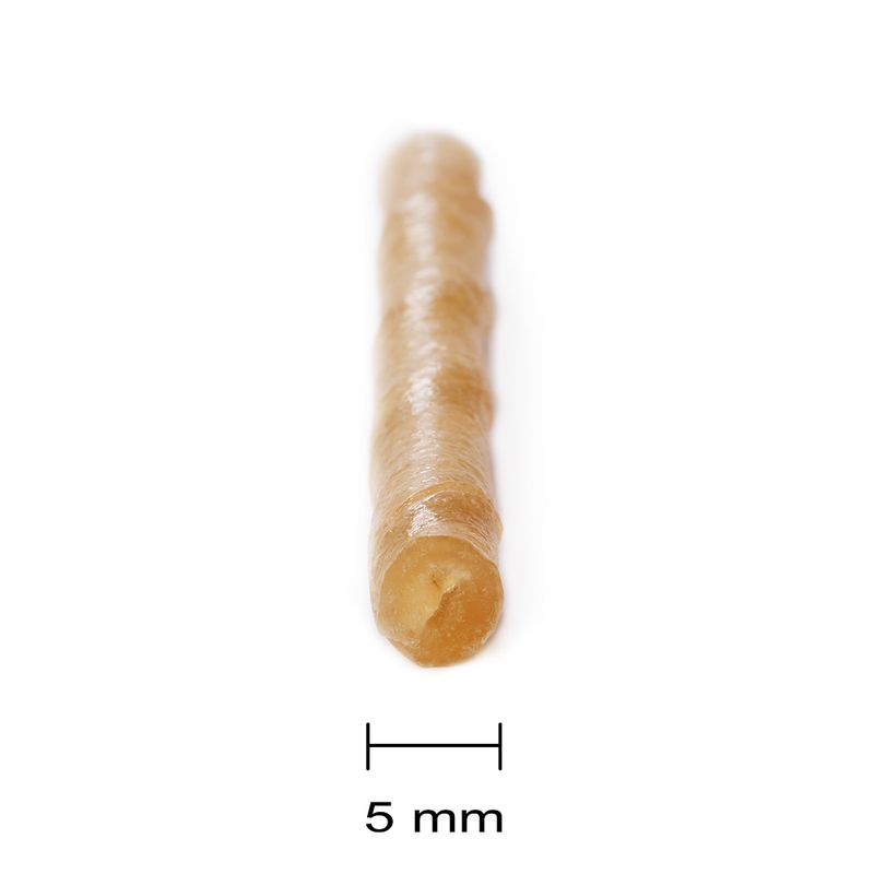 Barkoo Kaurollen gedreht (Rinderhaut) 12,5 cm, Ø 5 mm | bitiba %
