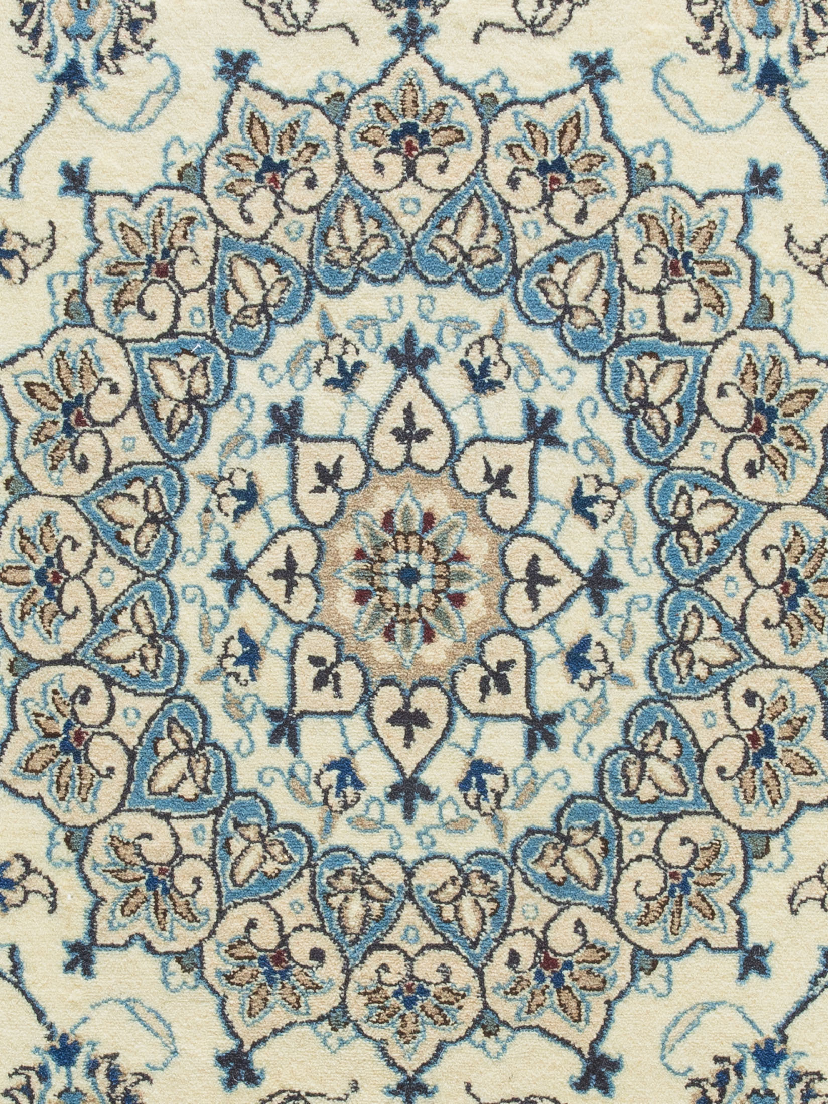 Kaschmar Nain 12 Lah ca. 195 x 295 cm, Unikat / Einzelstück