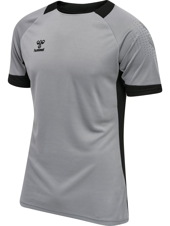 Hummel Hummel T-Shirt Hmllead Herren in GREY MELANGE günstig kaufen S