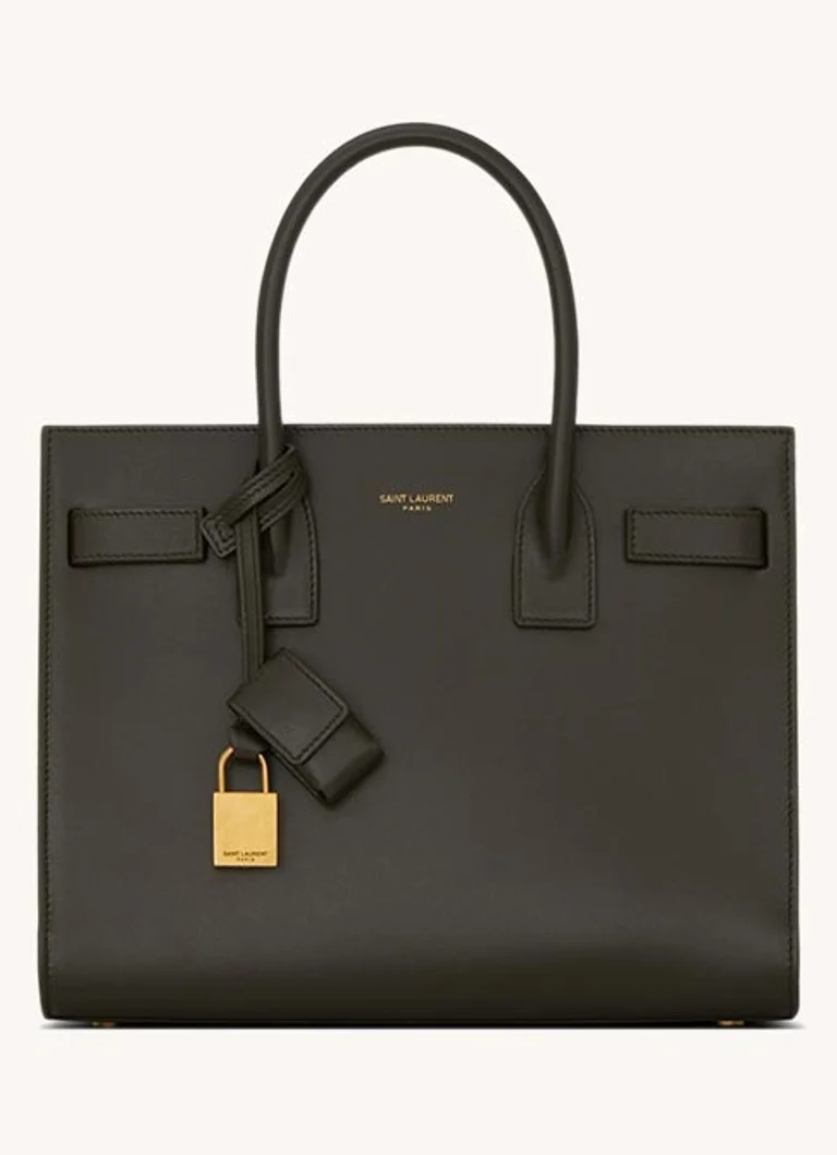 Geantă Saint Laurent Sac De Jour din piele moale de vițel pentru bebeluși
