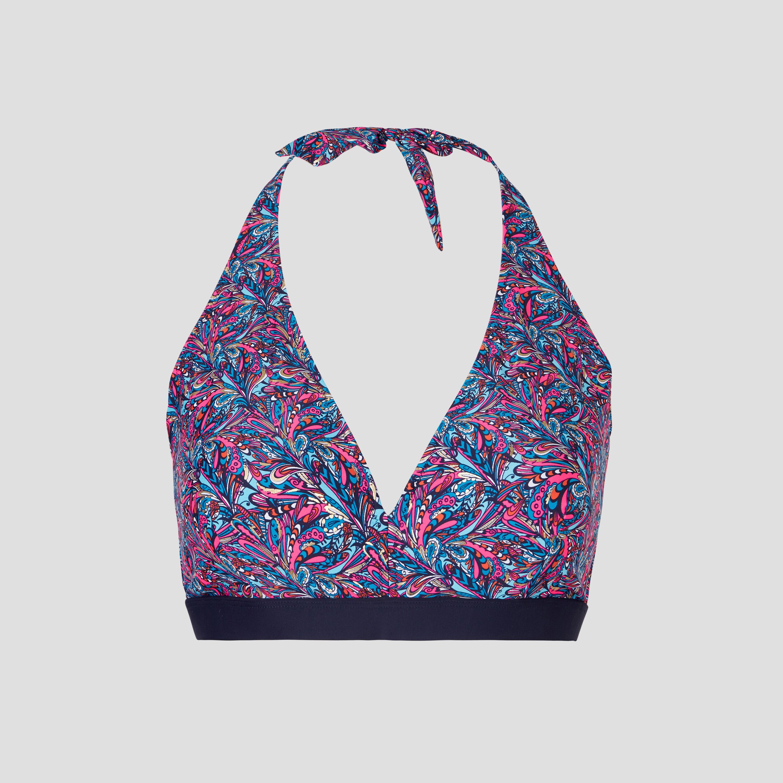 Haut de maillot de bain rose fushia femme grande taille | La Halle