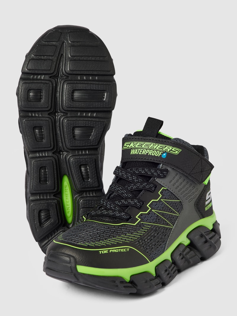 High Top Sneaker mit Label-Details Modell 'SURGE' in schwarz