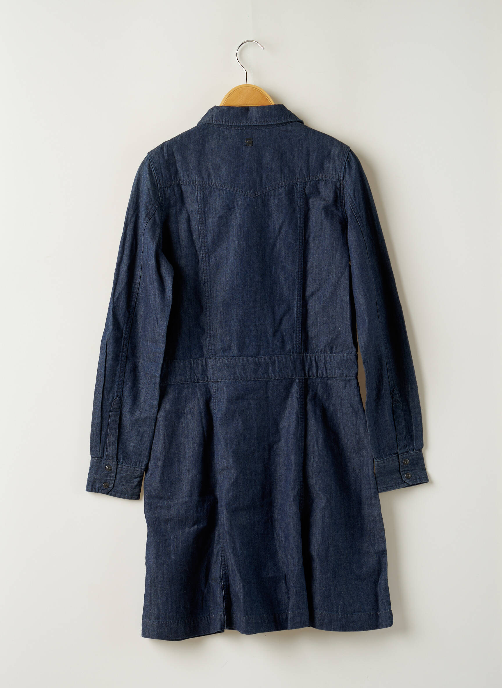 G Star Robes Mi Longues Fille couleur bleu