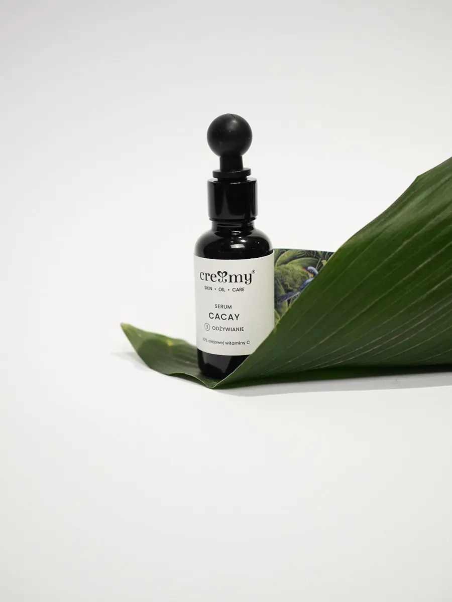 Kreminis Cacay veido serumas nuo senėjimo su vitaminu C (10 %), 30 ml