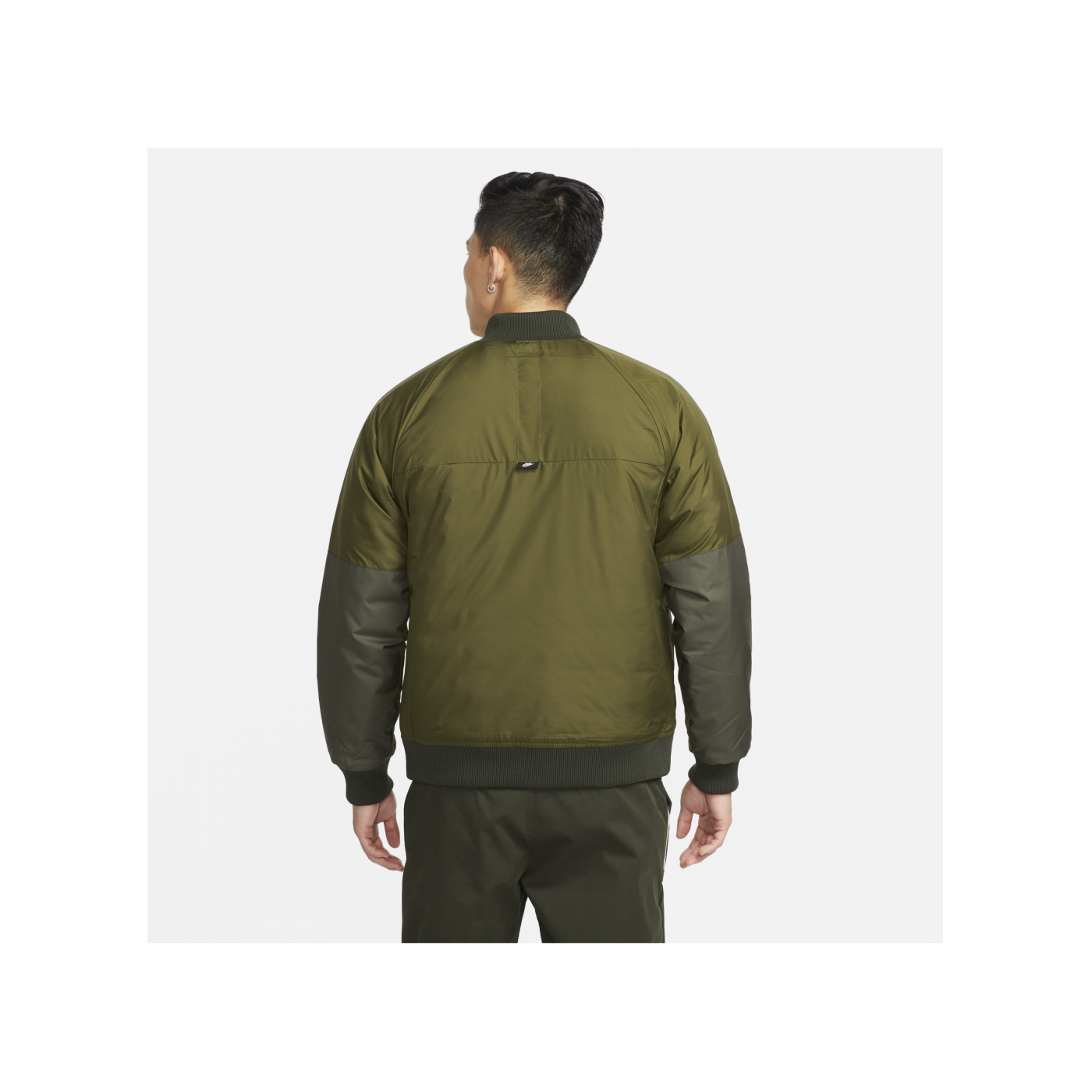 Nike Therma-FIT Legacy Bomber Jacke Grün F326