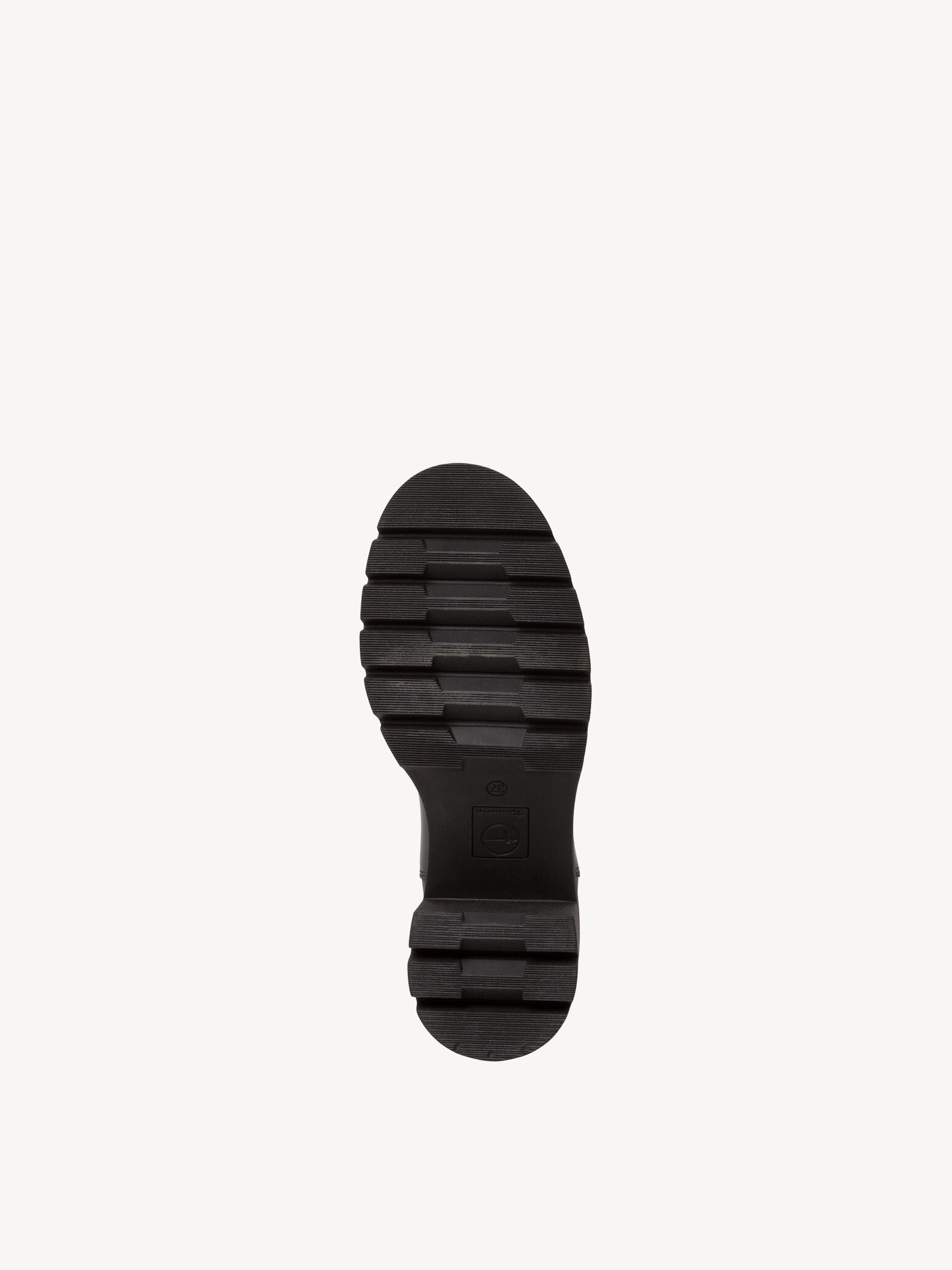 Bottine Chelsea en cuir - noir