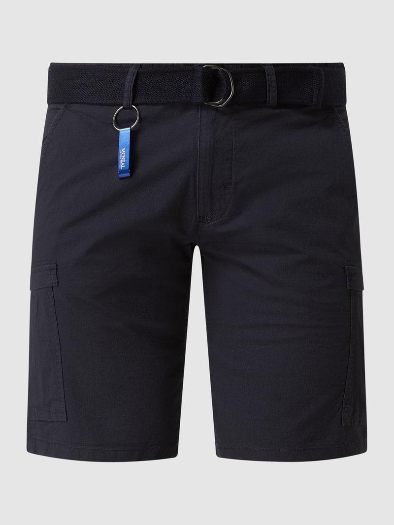 Cargoshorts mit Stretch-Anteil in marineblau