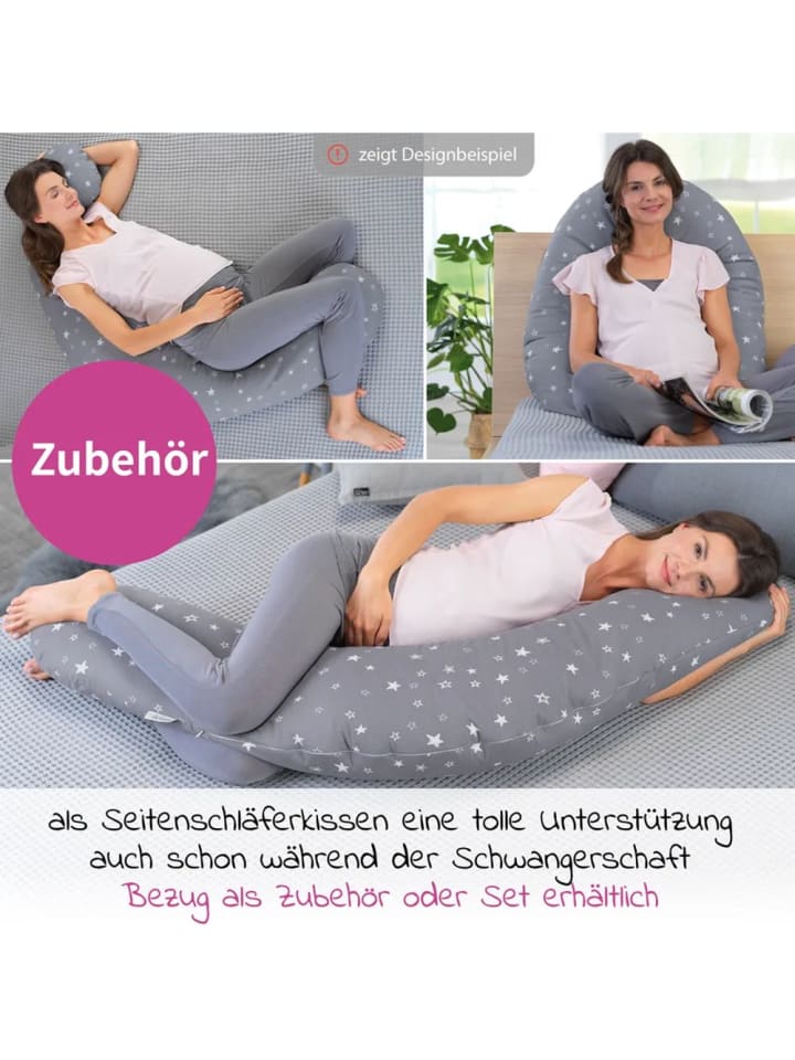 Theraline Stillkissen Das Original - Mikroperlen-Füllung 190 in weiss günstig kaufen onesize