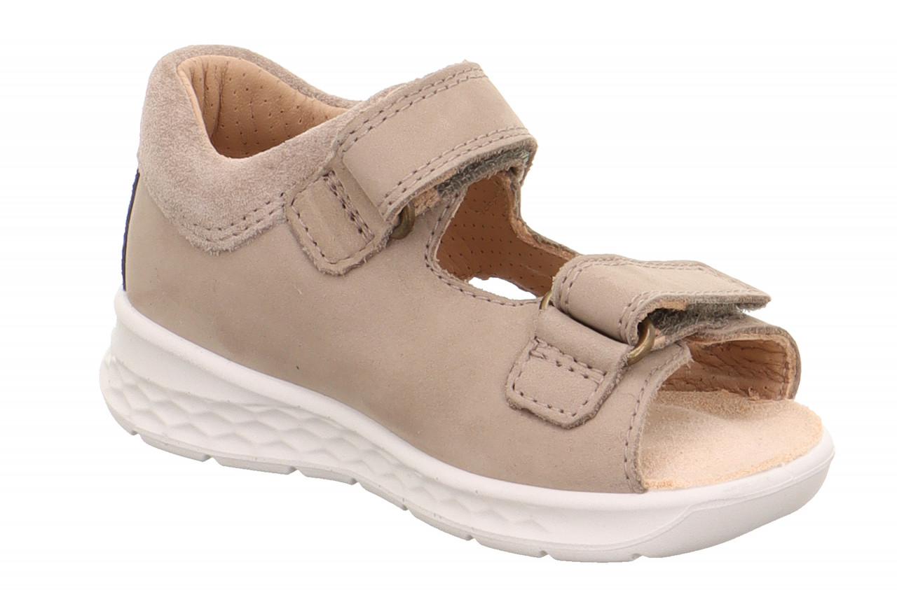 LAGOON - Beige/BlauSandale mit Klettverschluss