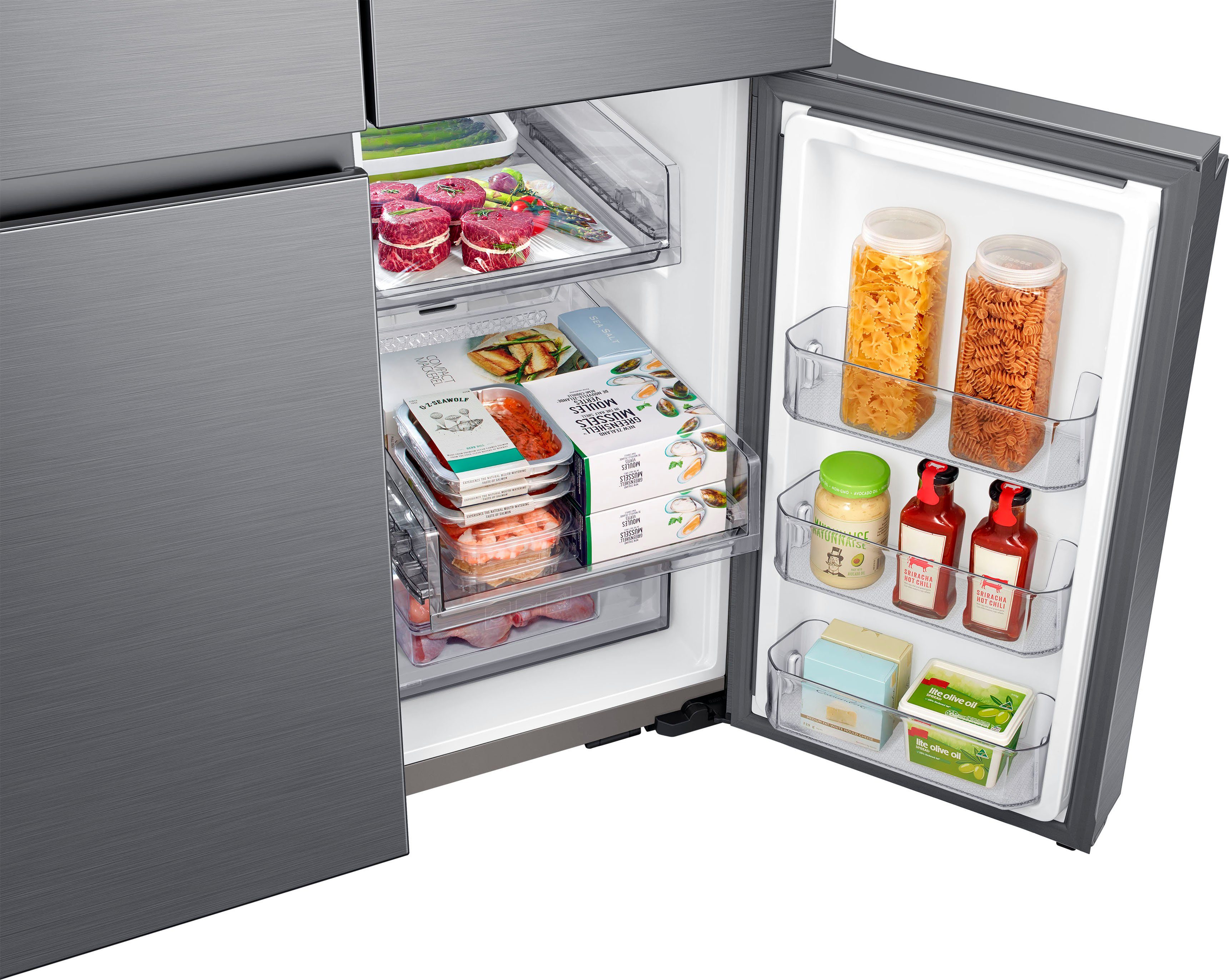 Samsung Multi Door RF65A967FS9, 182,5 cm hoch, 91,2 cm breit