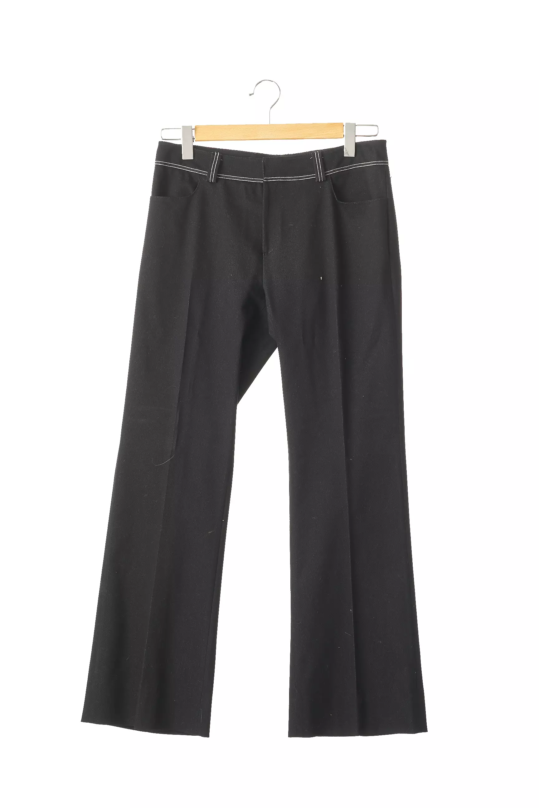 Francesco Ferri Pantalons Flare Femme couleur noir