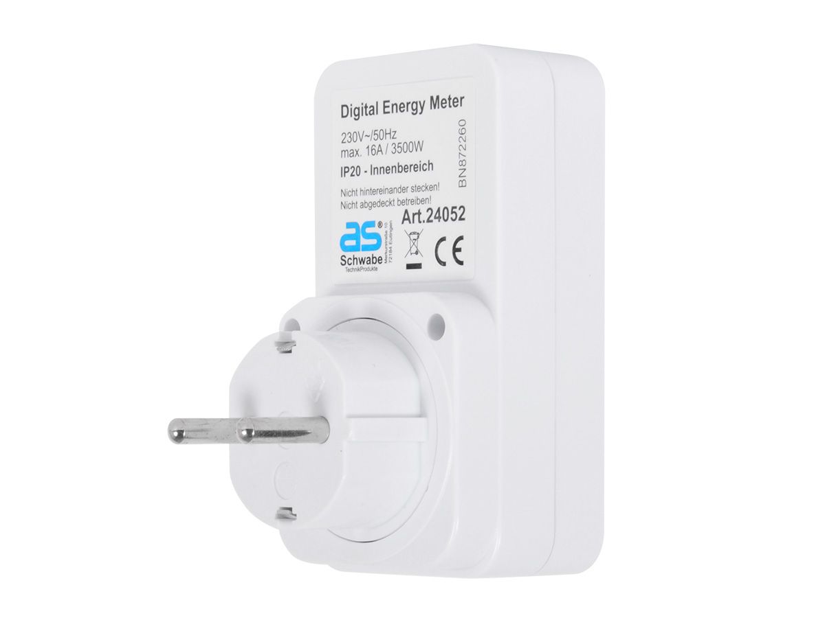 Schwabe LCD-Energiekostenmessgerät