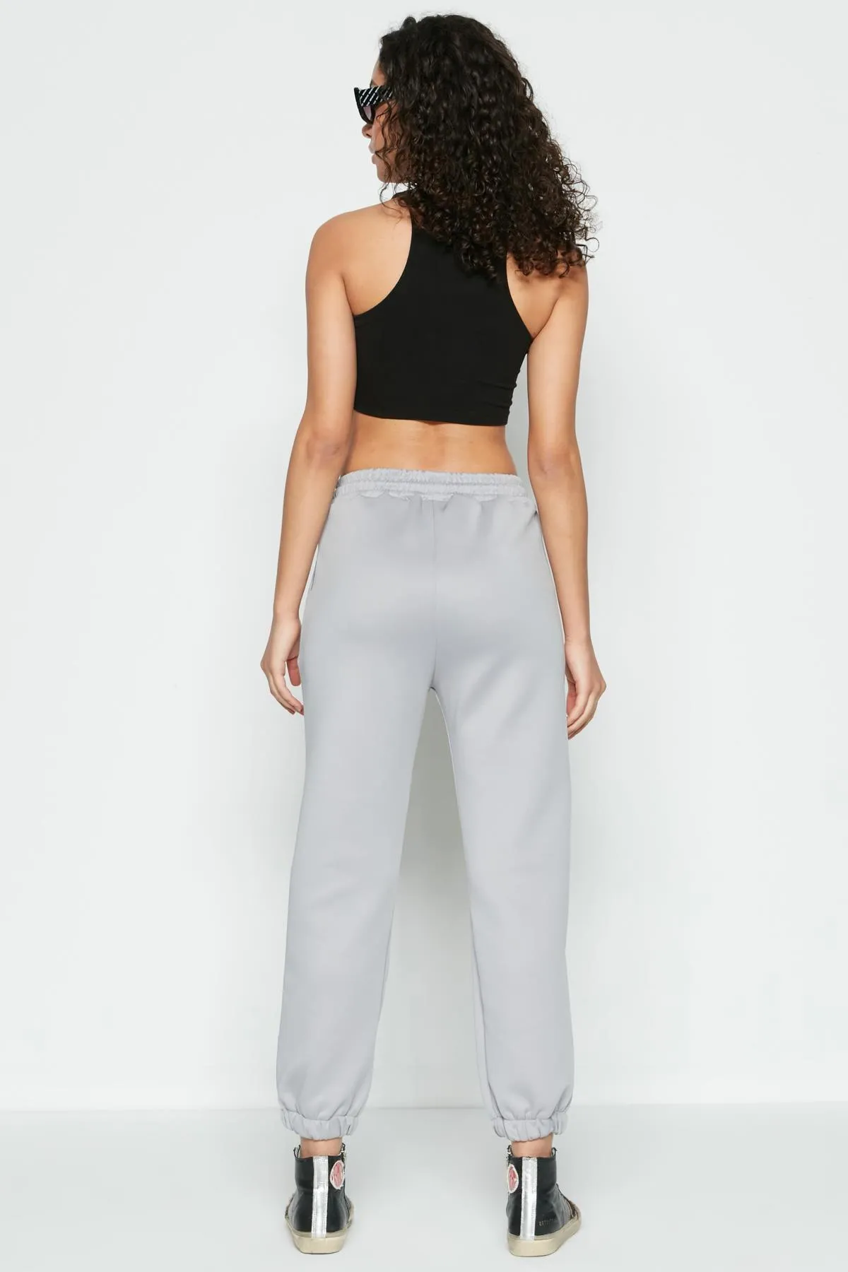 C&City  Jogger Elastic Sports Jogginghose 806 Grau